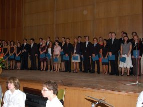 Entassung der Abiturienten 2007