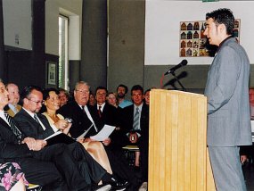 Entlassung der Abiturienten 2002