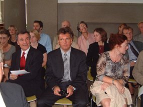 Entlassung der Abiturienten 2002