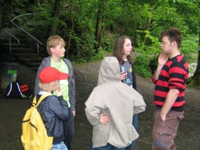 Klassenfahrt der 5a zur Burg Bischofstein