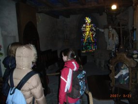 Die 5b auf Klassenfahrt zur Burg Bischofstein