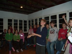 Die 5b auf Klassenfahrt zur Burg Bischofstein