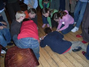 Die 5b auf Klassenfahrt zur Burg Bischofstein