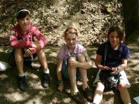 5b auf Klassenfahrt zur Burg Bischofstein