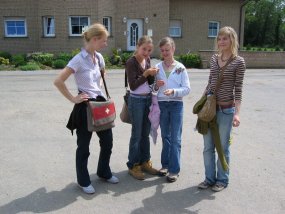Klassenfahrt der 6a zur Burg Bischofsetin