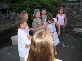 Klassenfahrt der 6a zur Burg Bischofsetin