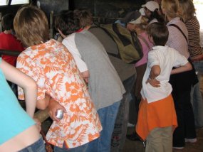 Klassenfahrt der 6a zur Burg Bischofsetin