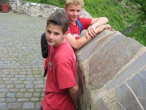 Klassenfahrt der 6a zur Burg Bischofsetin