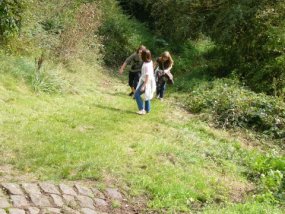 Klassenfahrt der 6a zur Burg Bischofstein