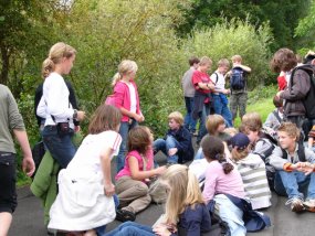 Klassenfahrt der 6a zur Burg Bischofstein