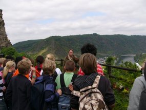 Klassenfahrt der 6a zur Burg Bischofstein