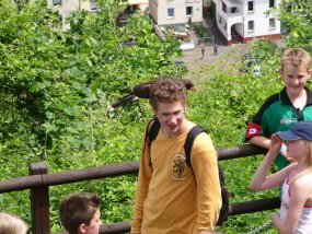 Klassenfahrt der 6c zur Burg Bischofstein