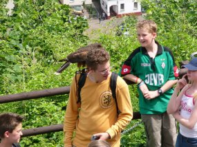 Klassenfahrt der 6c zur Burg Bischofstein