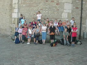 Die Klasse 6b auf Klassenfahrt zur Burg Bischofstein