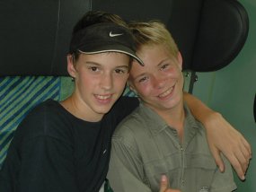 Die Klasse 6b auf Klassenfahrt zur Burg Bischofstein