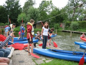 Klassenfahrt der 9a und 9c in die Wassersportjugendherberge Heeg
