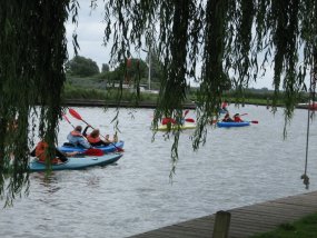 Klassenfahrt der 9a und 9c in die Wassersportjugendherberge Heeg