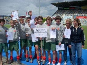 Das erfolgreiche Hockey-Team des Moltke