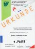 Urkunde der Jungen